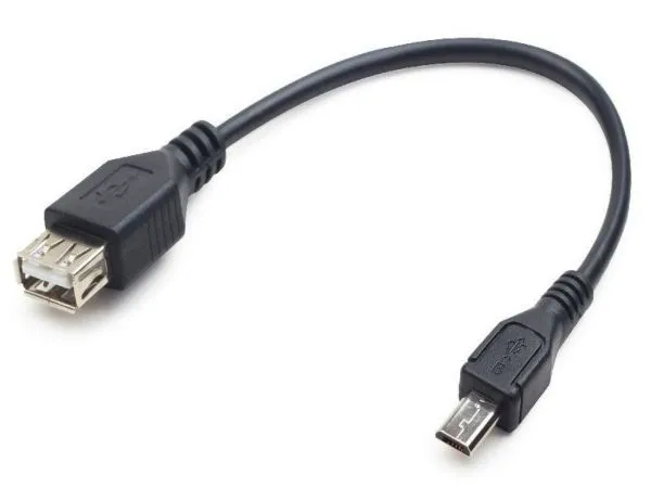 GEMBIRD A-OTG-AFBM-03 Gembird USB OTG AF to Micro BM cable, 0.15 m Slika 1