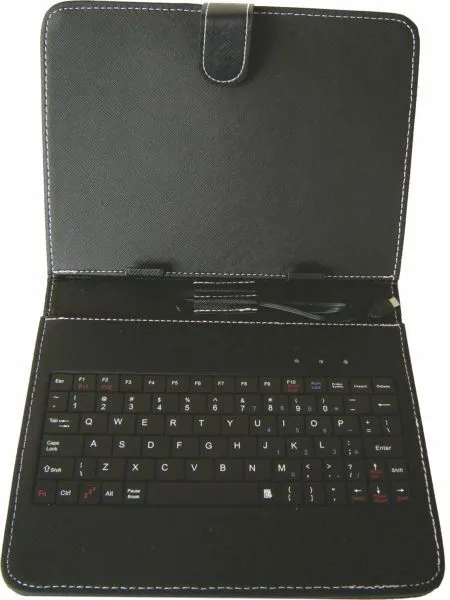 GEMBIRD TA-PCK8-BLACK ** Gembird US Tastatura za 8 (i 7) Tablet PC sa futrolom i micro USB konektorom(591) Slika 2