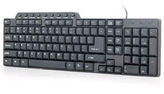 GEMBIRD KB-UM-104 Gembird Multimedijalna tastatura US layout black USB Slika 3