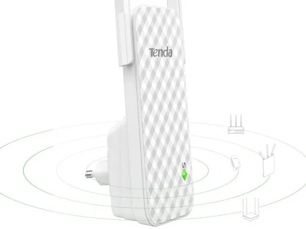 TENDA Tenda A9 WiFi ripiter/ruter 300Mbps Repeater Mode Client+AP white (Alt:WNP-RP300-03 ) Slika 3