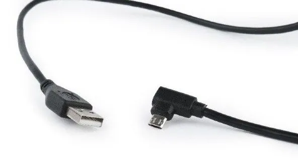 GEMBIRD CCB-USB2-AMmDM90-6 Gembird USB 2.0 AM to Double-sided right angle Micro-USB cable, 1.8M Slika 2