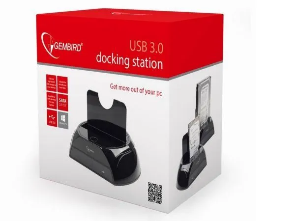 GEMBIRD HD32-U3S-2 Gembird USB 3.0 docking station za 2.5/3.5 SATA hard diskove Slika 4