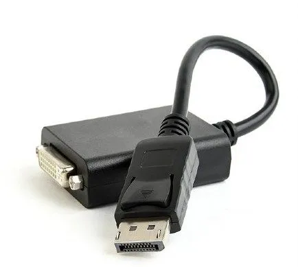 GEMBIRD A-DPM-DVIF-03 Gembird DisplayPort v.1.2 to Dual-Link DVI adapter cable, black A Slika 1