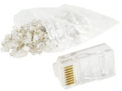 GEMBIRD PLUG3UP6/100 Gembird RJ45 Cat5 UTP 100kom u pakovanju / CENA PO PAKOVANJU Slika 2