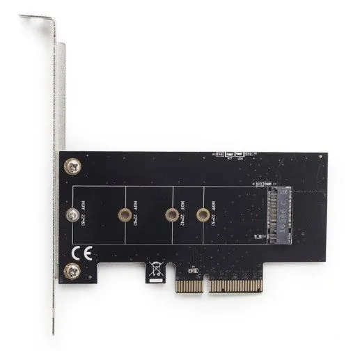 GEMBIRD PEX-M2-01 Gembird M.2 SSD NVMe adapter PCI-Express add-on card, sa dodatnim low-profile breketom Slika 2