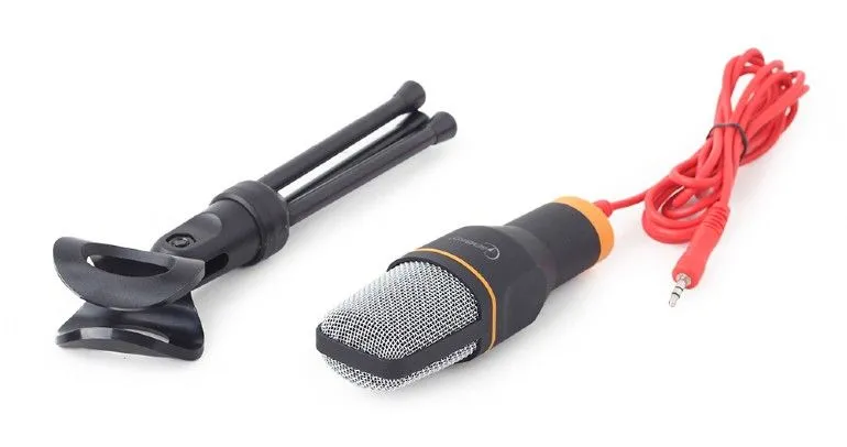 MIC-D-03 Gembird mikrofon sa tripodom 3,5mm black Slika 4