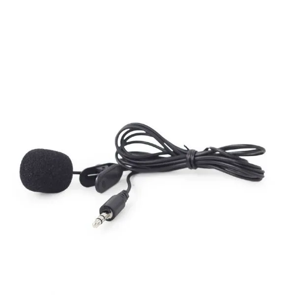 GEMBIRD MIC-C-01 Gembird Clip-on mikrofon 3.5mm black- Slika 1