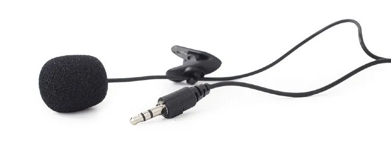 GEMBIRD MIC-C-01 Gembird Clip-on mikrofon 3.5mm black- Slika 2