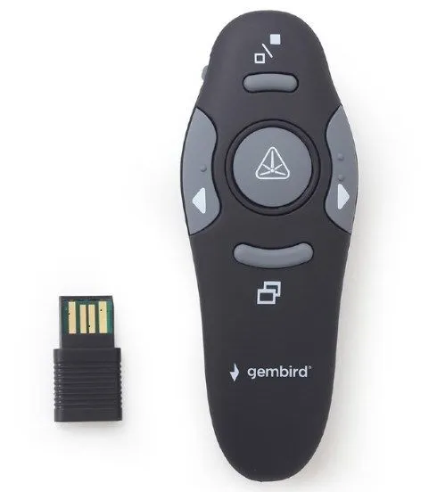 GEMBIRD WP-L-01 Gembird Wireless prezenter, laser pointer