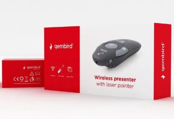 GEMBIRD WP-L-01 Gembird Wireless prezenter, laser pointer Slika 4