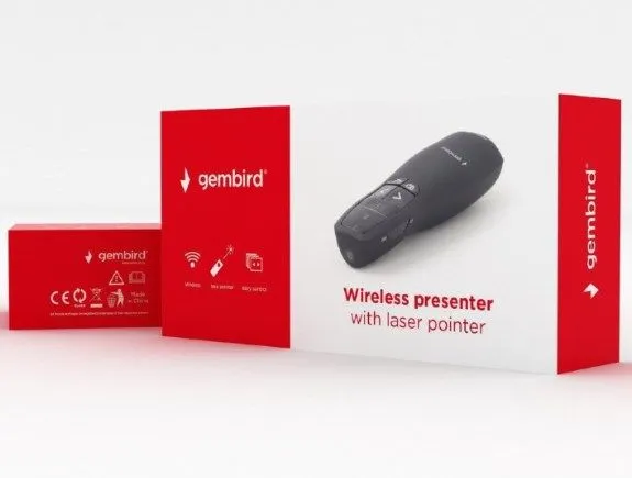 GEMBIRD WP-L-02 Gembird Wireless prezenter, laser pointer Slika 1