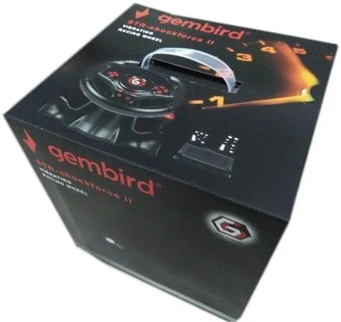 GEMBIRD STR-ShockForce-II ** Gembird USB 2.0 volan za igrice PC (2787) - Image 2