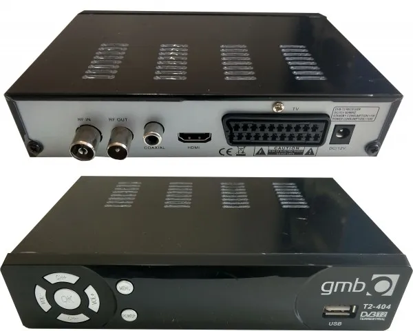 GEMBIRD GMB-T2-404 **DVB-T2 SET TOP BOX USB/HDMI/Scart/RF-out, PVR, Full HD, H264,hdmi-kabl,RF modulator1434 Slika 3