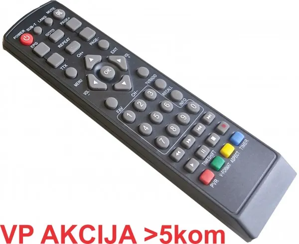 GEMBIRD GMB-T2-DALJINSKI ** upravljac za SET TOP BOX, remote controller for GMB-T2 (175) Slika 2