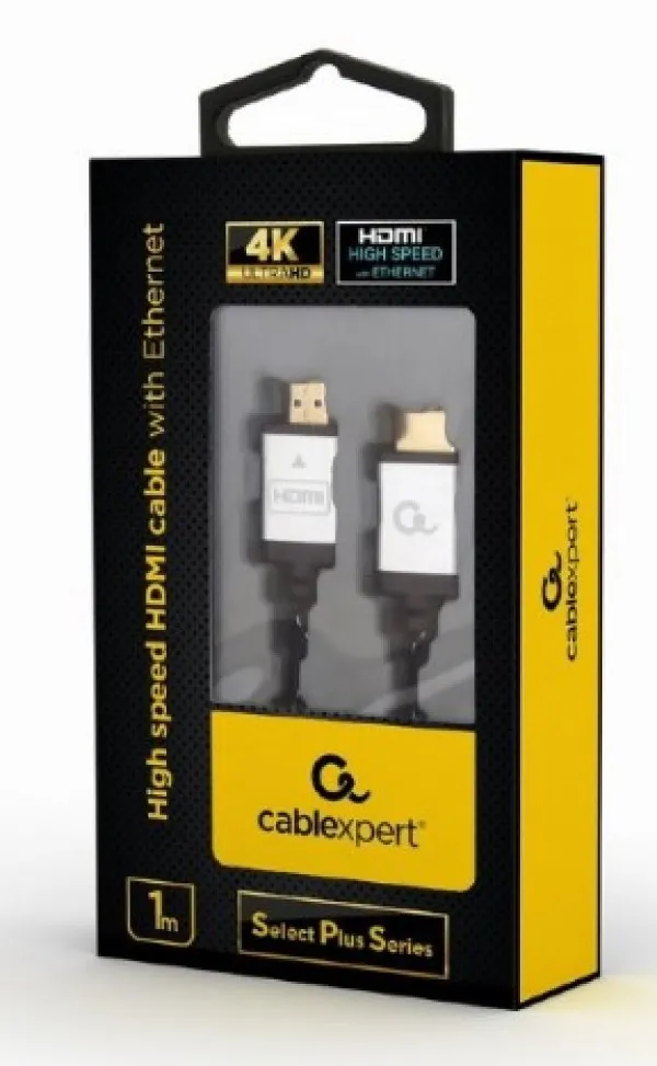 GEMBIRD CCB-HDMIL-1M Gembird HDMI kabl, High speed,ethernet support 3D/4K TV Select Plus Series blister 1m Slika 4