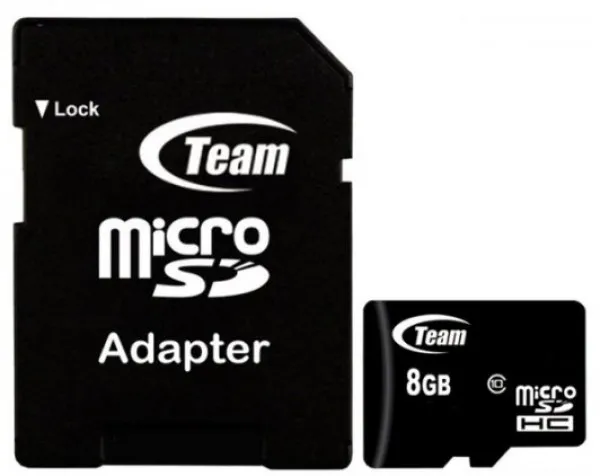 TEAM GROUP TeamGroup MICRO SDHC 8GB CLASS 10+SD Adapter TUSDH8GCL1003 Slika 2