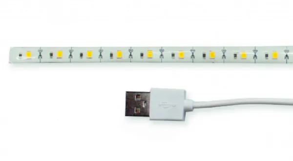 GEMBIRD x-LED-SU-WW30-01 Gembird USB WHITE LED traka 30cm Slika 1