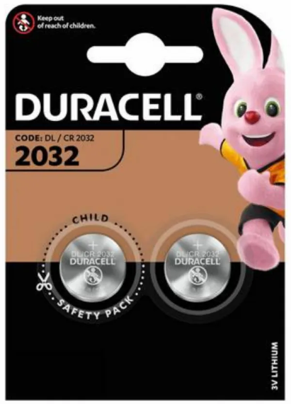 DURACELL Duracell LM CR2032 LITHIUM 3V PAK2 CK baterije dugme - Image 1