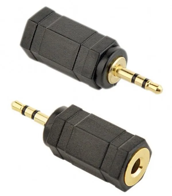 GEMBIRD A-3.5F-2.5M Gembird 3.5 mm zenski na 2.5 mm muski audio adapter Slika 1