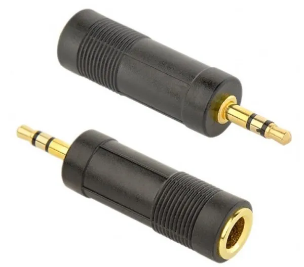 GEMBIRD A-6.35F-3.5M Gembird 6.35 mm zenski na 3.5 mm muski audio adapter Slika 1