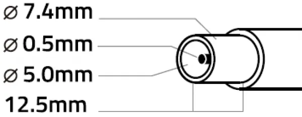 GEMBIRD NPA65-185-3500 (HP04) ** Gembird punjac za laptop 65W-18.5V-3.5A, 7.4x5.0mm black PIN (715 Alt=HP11) Slika 2