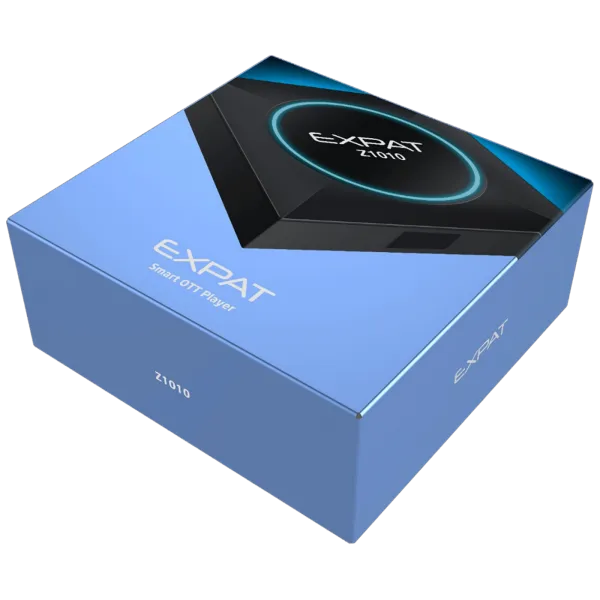 DVB-EXPAT Z1010 Prijemnik IPTV, Set - Top Box, 1GB/8GB, Android 9 Slika 2