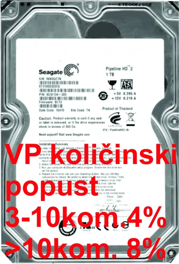 HDD 3.5 ** 1TB ST31000322CS SEAGATE 5900RPM 8MB SATA Slika 1