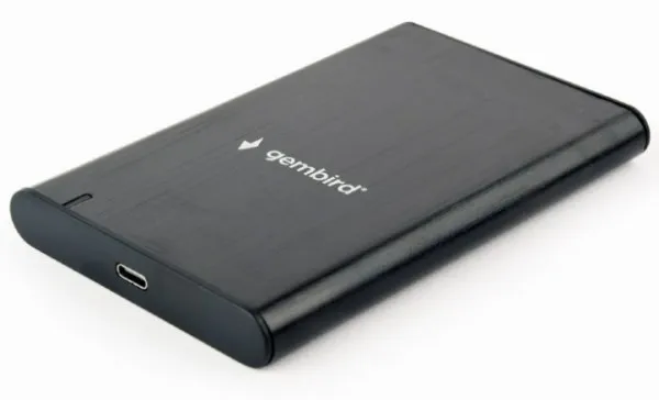 GEMBIRD EE2-U3S-6 Gembird USB 3.1 Externo kuciste za 2.5 SATA hard diskove, Type-C, bruseni aluminium,crno A Slika 1