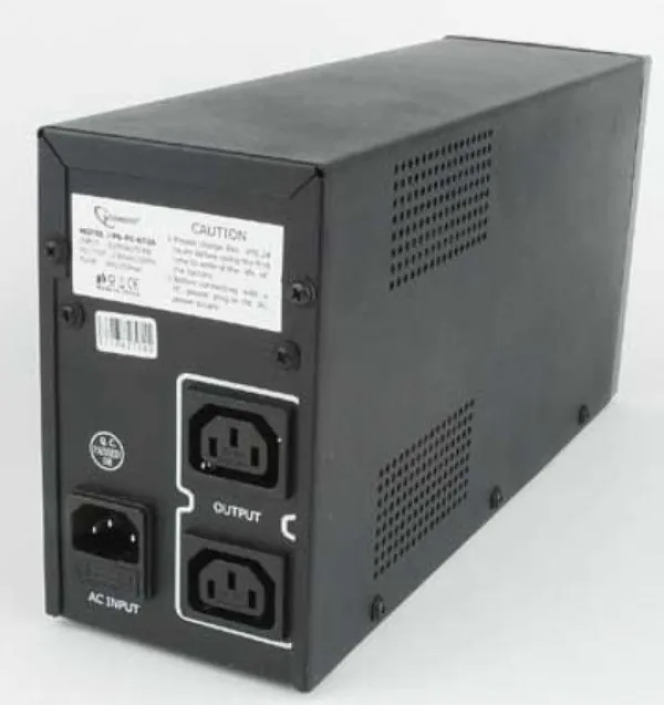 GEMBIRD UPS-PC-652A Gembird UPS 650VA 390W sa stabilizatorom AVR Slika 7