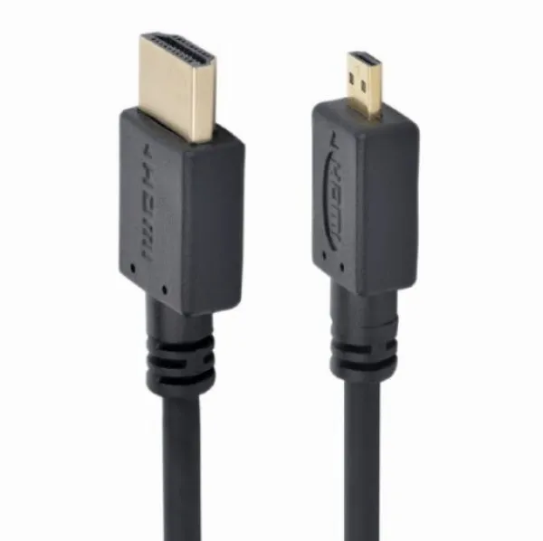 CC-HDMID-10 Gembird HDMI male to micro D-male black kabl 3m Slika 4