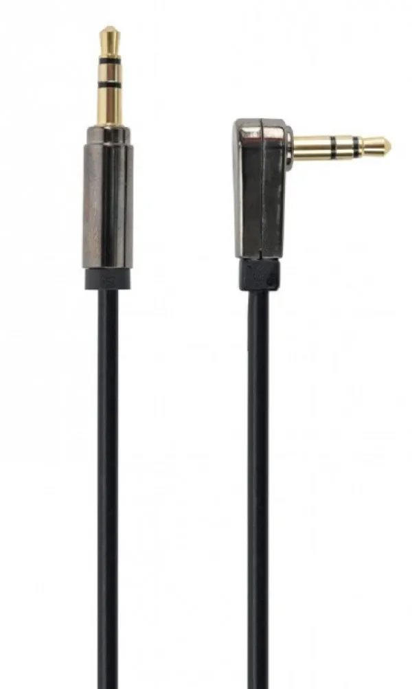 GEMBIRD CCAP-444L-6 Gembird 3.5mm stereo plug to 3.5mm stereo plug audio kabl pod uglom pozlaceni kon. 1,8m - Image 1