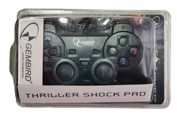 GEMBIRD JPD-THRILLERSHOCK-BOX ** Gembird USB 2.0 analog vibration gamepad black(alt. JPD-UDV-01 (343) Slika 2