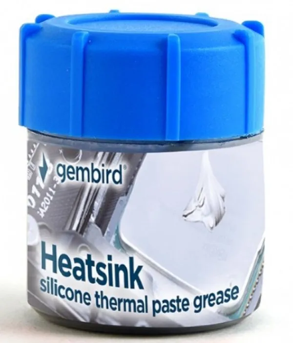 GEMBIRD TG-G15-02 Gembird Termalna pasta 15gr za CPU/VGA SILVER, Therm.conductivity >4.63W/m-k Slika 2