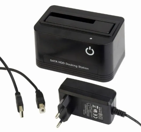 GEMBIRD HD32-U2S-5 Gembird USB 2.0 docking station za 2.5/3.5 SATA hard diskove Slika 2