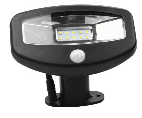 PROSTO Solarni LED reflektor sa PIR senzorom 1W LRFS-15S010-W/BK Slika 1