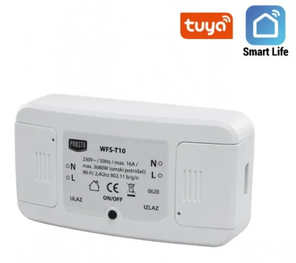 PROSTO Wi-Fi smart strujni prekidac WFS-T10 Slika 1