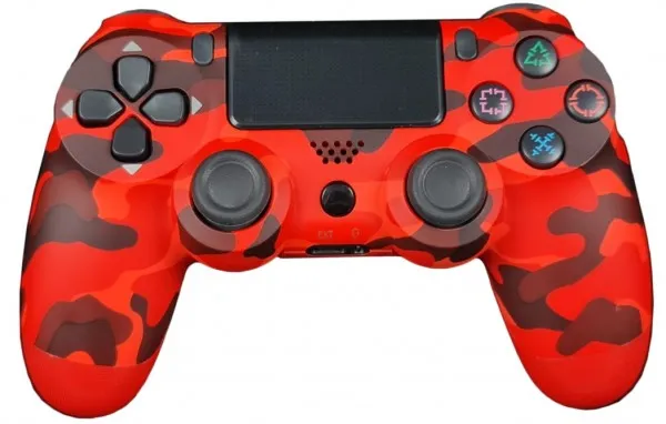 GEMBIRD JPD-Wireless-Thrillershock PC/PS4 CAMO RED Gembird Bezicni gamepad sa dvostrukom vibracijom Slika 1