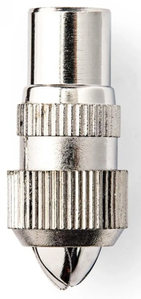 NEDIS CSGP40922ME IEC zenski konektor, Nickel Plated, 75ohm, 7mm (pakovanje 2kom) Slika 1