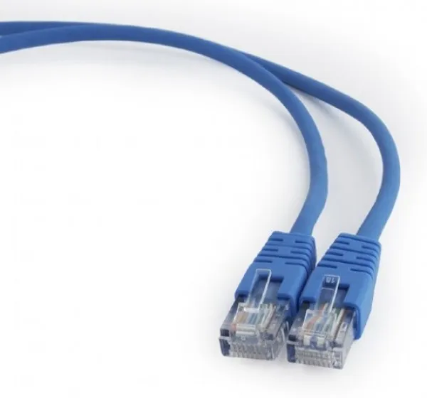 GEMBIRD PP12-0.25M/B Gembird mrezni kabl, CAT5e UTP Patch cord 0,25m blue Slika 3