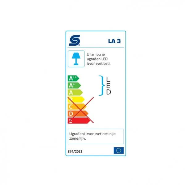 HOME Stona LED lampa LA3- Slika 1