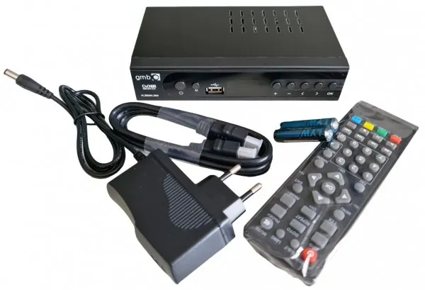 GEMBIRD GMB-MAT-818T **DVB-T2 SET TOP BOX USB/HDMI/Scart/RF-out, PVR,Full HD, H265, hdmi-kabl,(1475) Slika 4