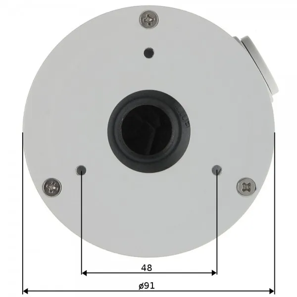 Dahua nosac PFA134 Vodootporna dozna - Aluminium 90x35mm- Slika 3