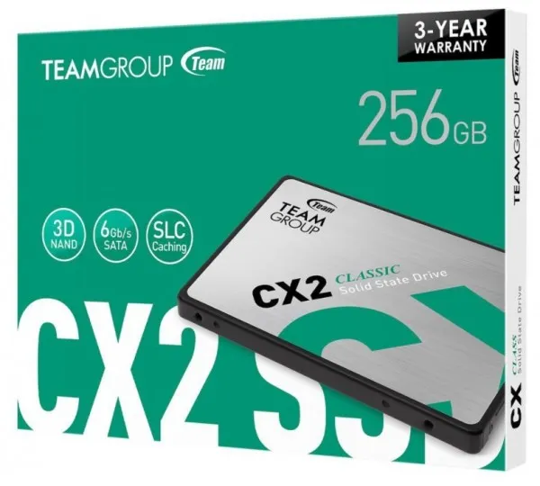 TEAM GROUP TeamGroup 2.5 256GB SSD SATA3 CX2 7mm 520/430 MB/s T253X6256G0C101 Slika 4