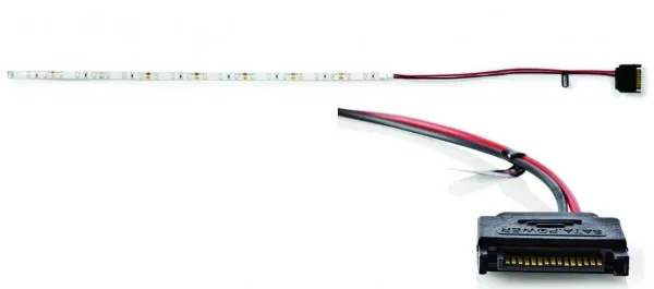 NEDIS GCLD05BU LED traka, SATA konektor, plava, 50cm Slika 3