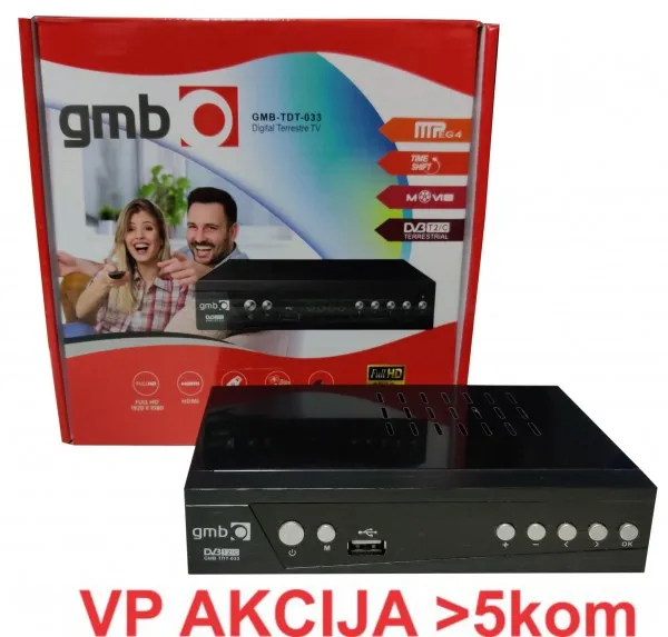 GEMBIRD GMB-TDT-033 ** DVB-T2/C SET TOP BOX USB/HDMI/Scart/RF-out, PVR, Full HD,H264, hdmi-kabl (1352) Slika 4