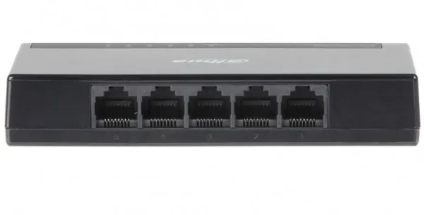 Dahua switch PFS3005-5GT-L LAN 5-Port Gigabitni RJ45 Ports 10/100/1000M ( )- Slika 2