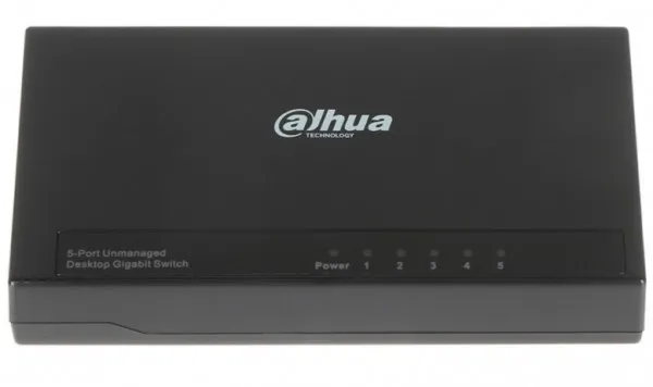 Dahua switch PFS3005-5GT-L LAN 5-Port Gigabitni RJ45 Ports 10/100/1000M ( )- Slika 3