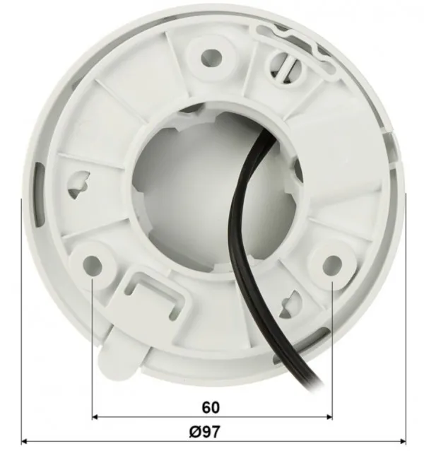 Dahua kamera HAC-HDW-1200TRQ-0280B 2.8MM 4in1 analogna,HDC FULL HD 25m Smart diode Plasticno kuciste Slika 3