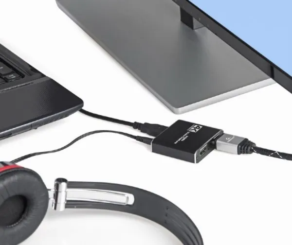 UHG-4K2-01 Gembird USB HDMI grabber, 4K, pass-through HDMI Slika 2