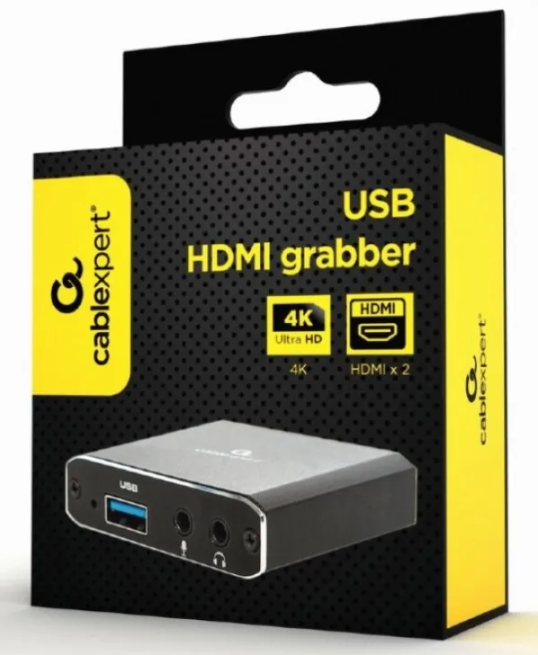 UHG-4K2-01 Gembird USB HDMI grabber, 4K, pass-through HDMI Slika 4